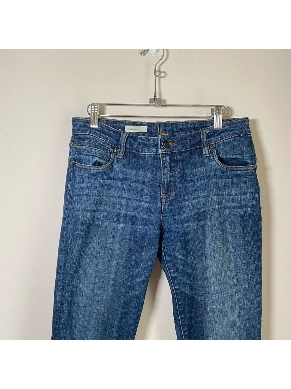 KUT from Kloth Sienna Skinny  Cropped Cut 3867 Jeans Dark Blue Size 6 - Picture 3 of 12